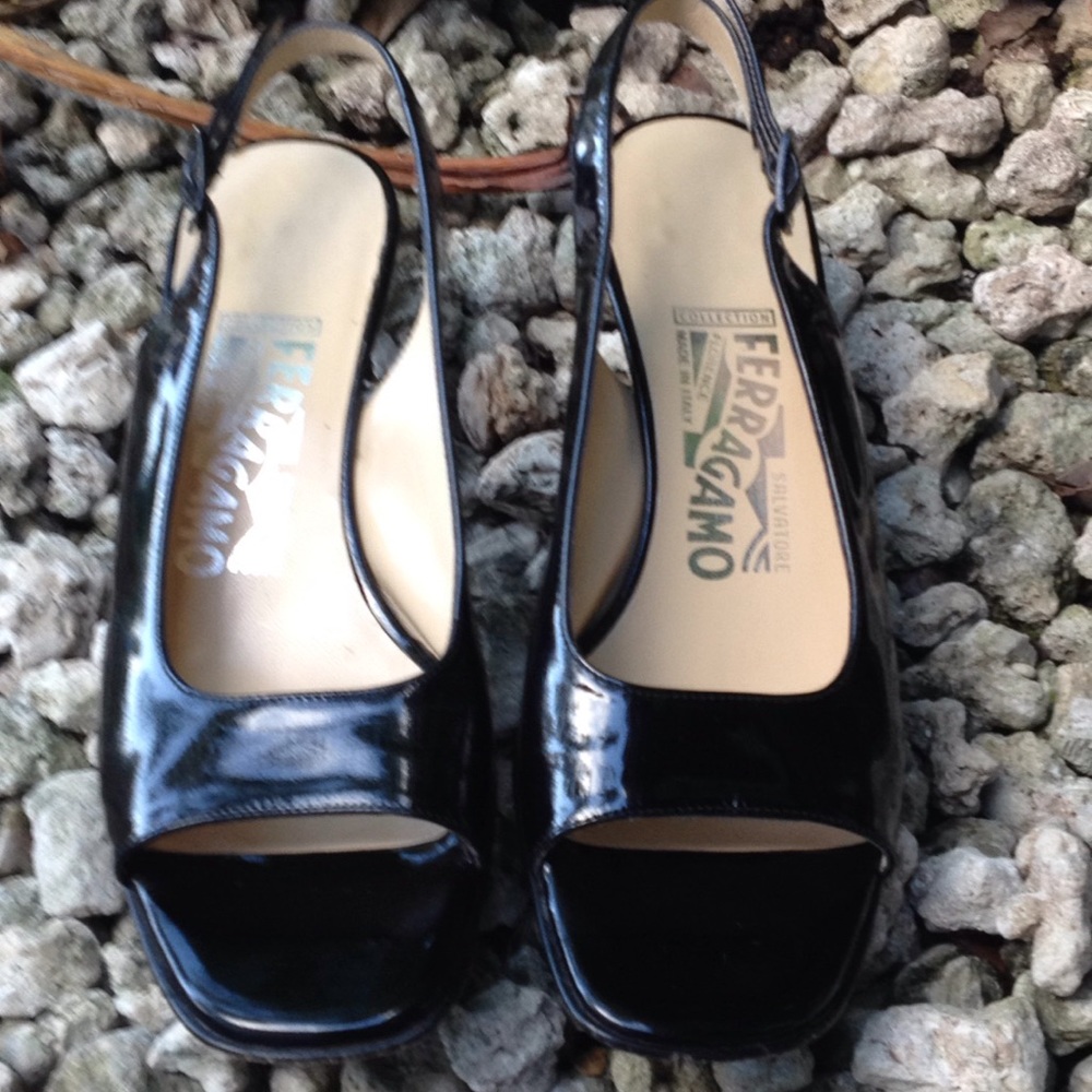 Salvatore Ferragamo sling backs